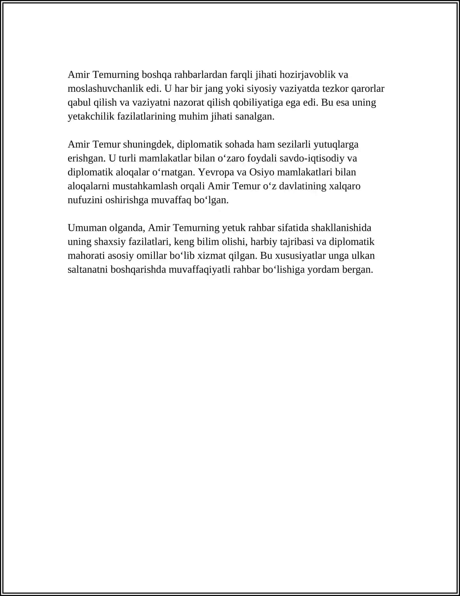 AMIR TEMURNING TARBIYAVIY AHAMIYATI 4