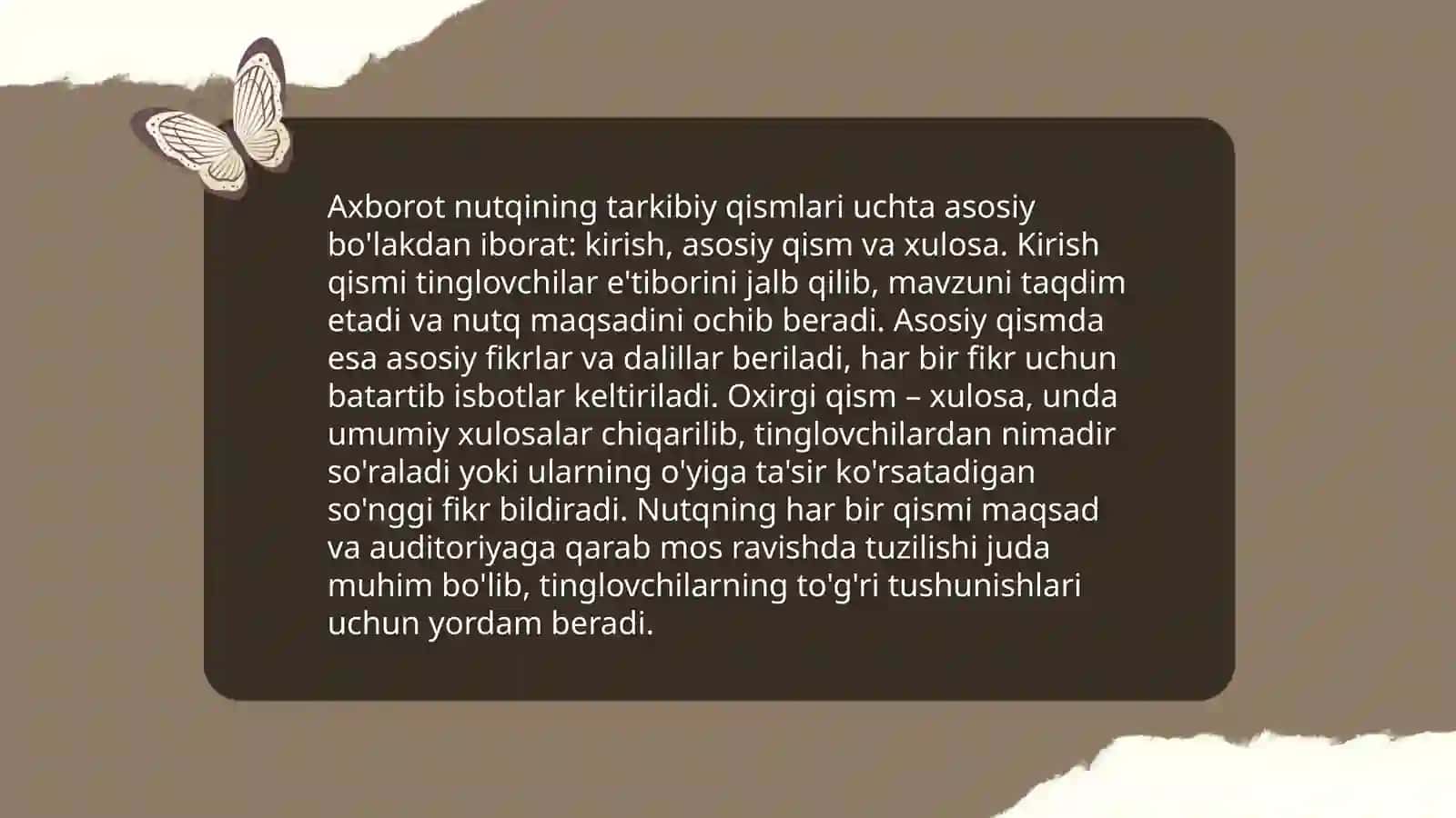 Axborot va chiqish nutqi xususiyatlari 4