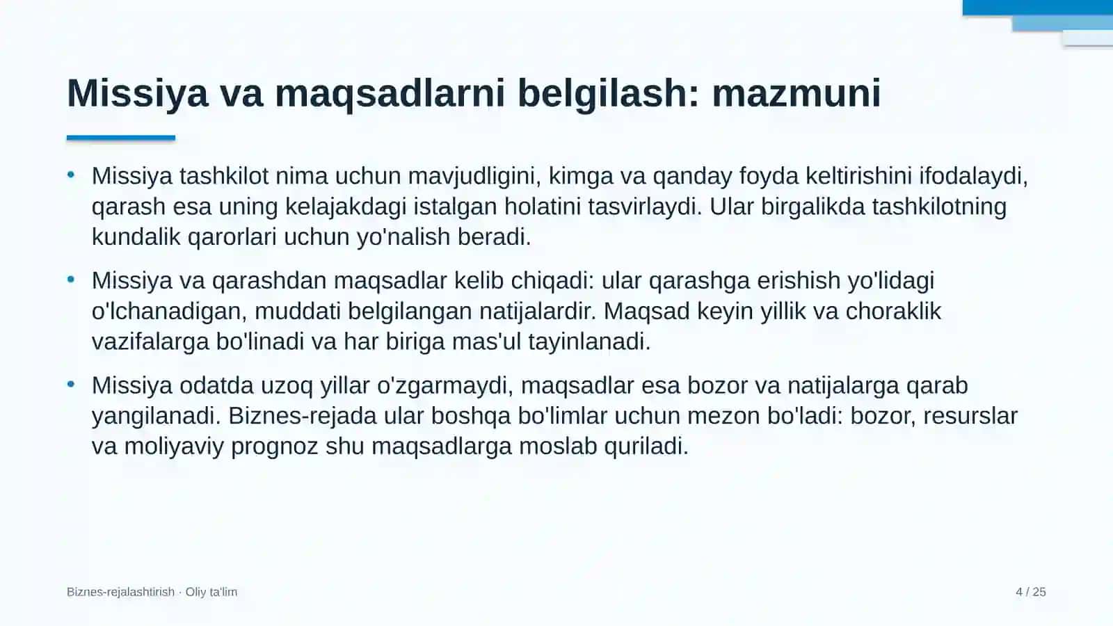 bojxona terminallarida missiya va maqsadlarni belgilash 6773 4