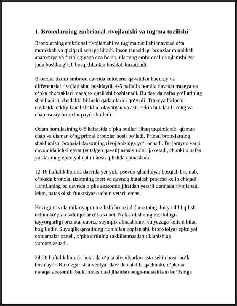 BRONHLAR OPKA ANATOMIYASI PLERVA KOKS ORALIGI YOSHKA QARAB OZGARISHI 4