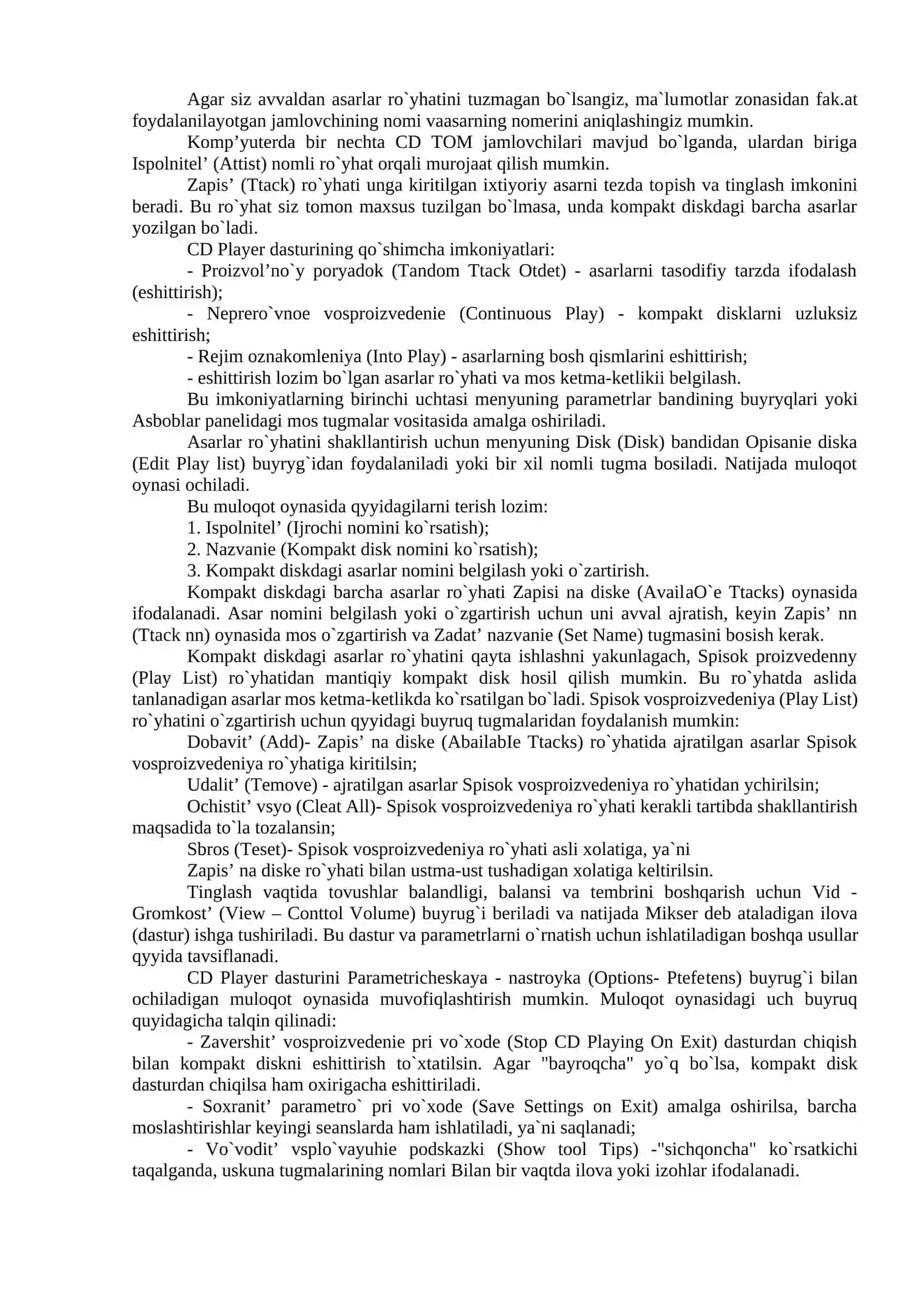 Mul’timedianing asosiy tyshunchalar va imkoniyatlari 4
