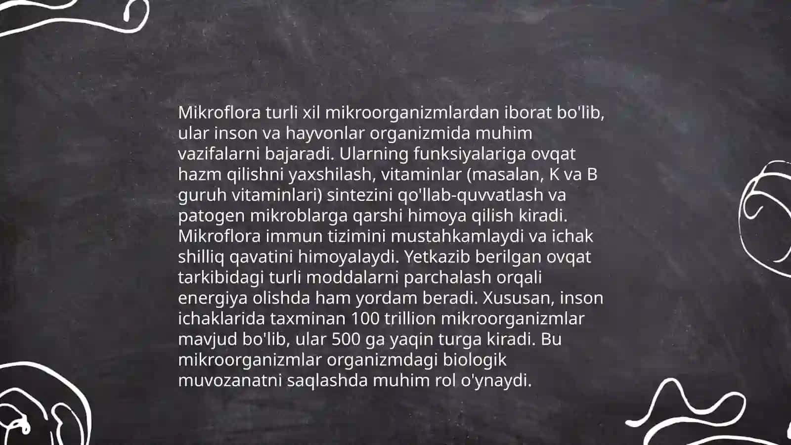 Odam organizmining normal mikroflorasi uning shakllanishi Disbakterioz tushunchasi 4
