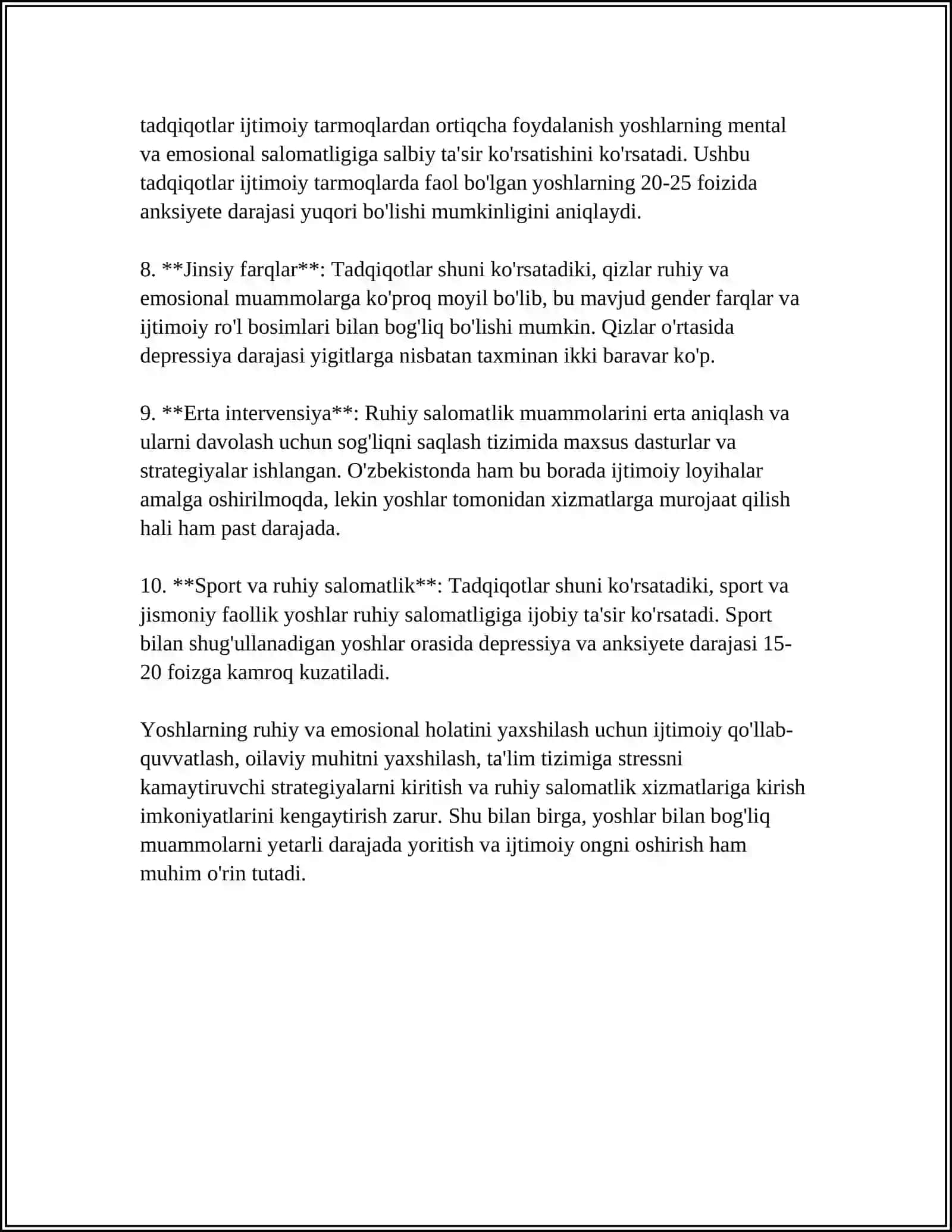 YOSH INQIROZLARIDA PSIXOLOGIK MASLAHAT 4
