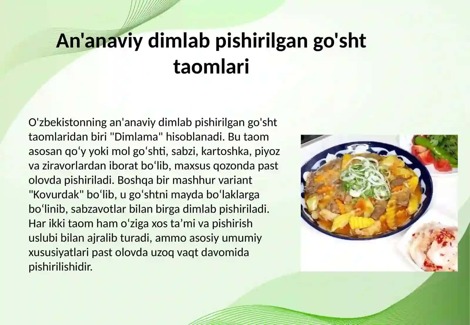 Dimlab pishirilg'am go'sht taomlari 4