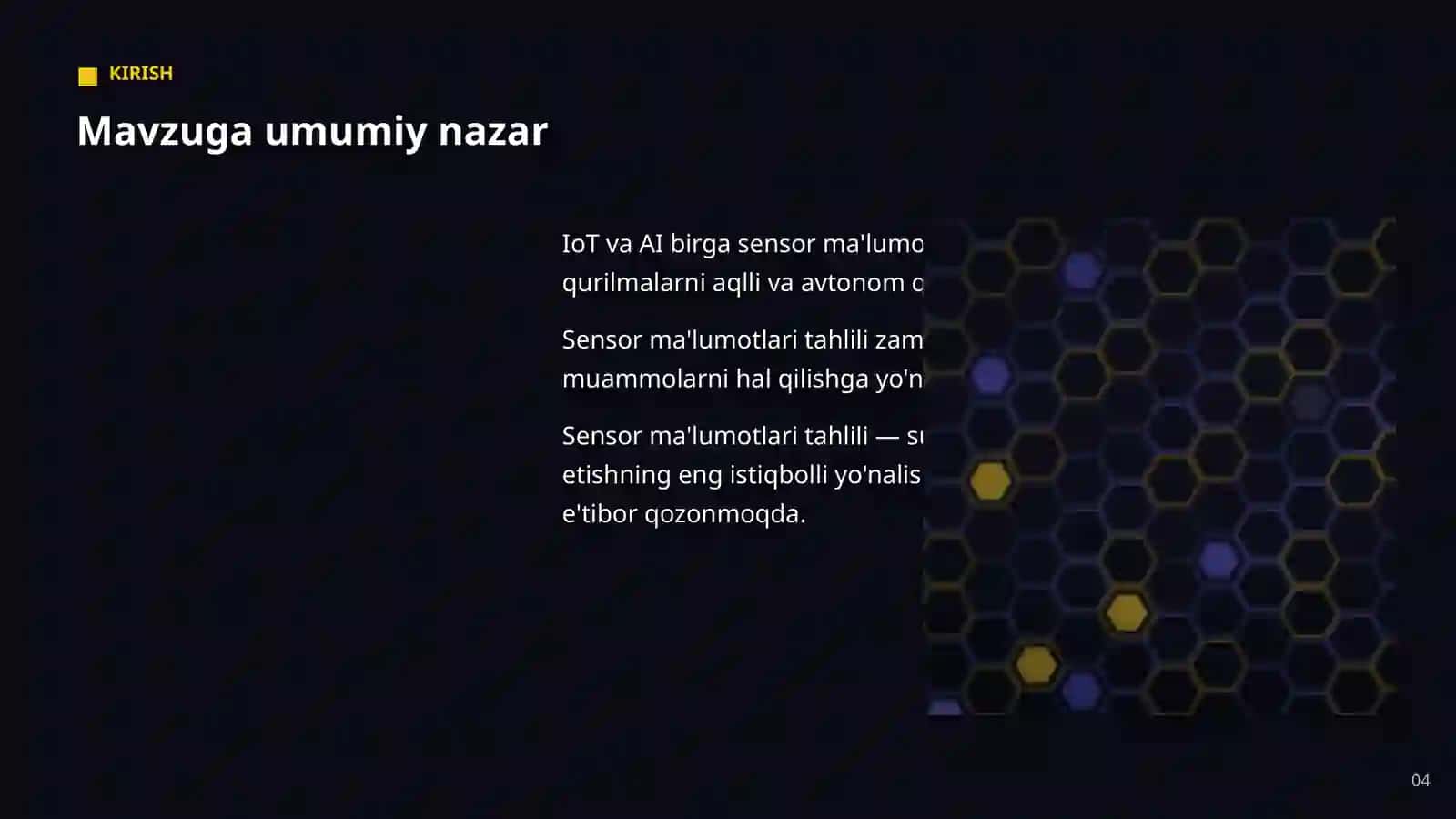 Sensor ma'lumotlari tahlili 4