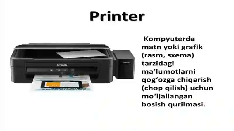 Kompyuterning qo’shimcha qurilmalari 4