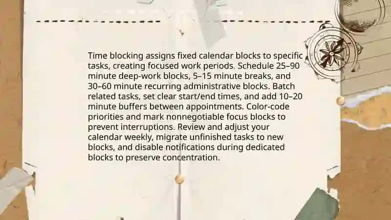 Ten time-saving suggestions 4