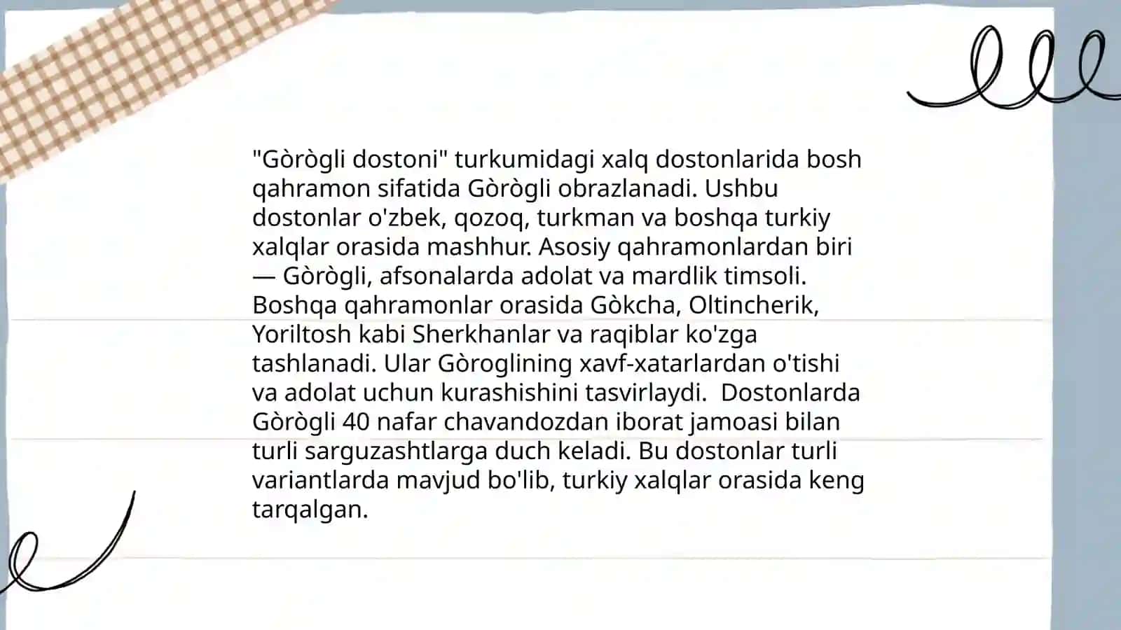 Gòrògli dostoni 4