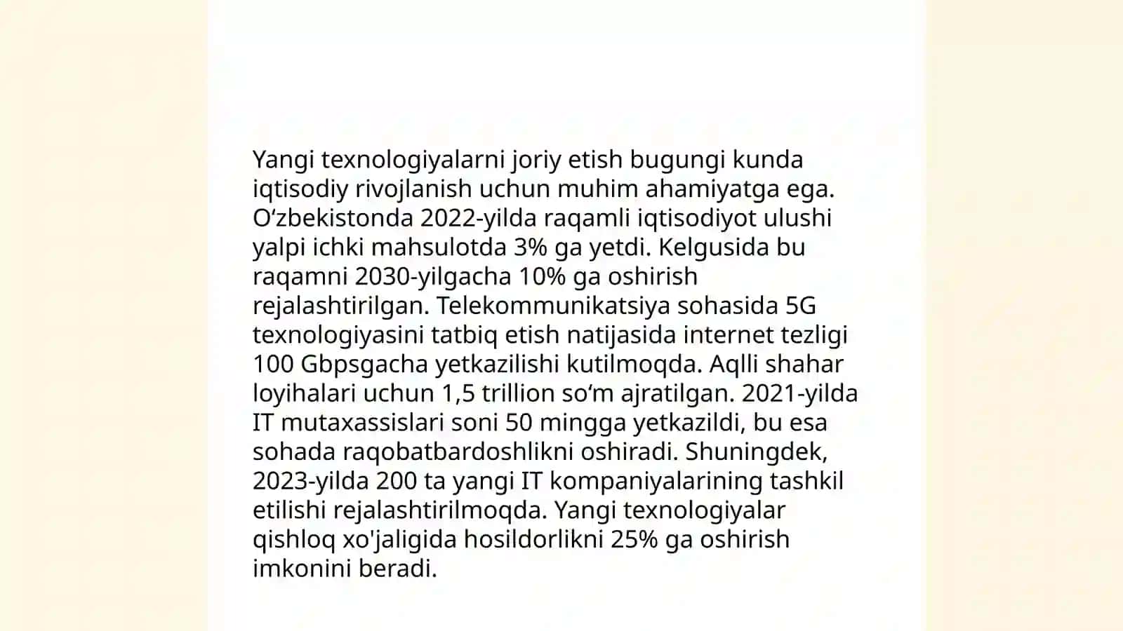 O'zbekiston Respublikasi Prezidentining 2020 yil 12 maydagi pf-5992-sonli O'zbekiston Respublikasining 2020-2025 yilga mo'ljallangan bank tizimini isloh qilish to'g'risidagi farmonga muvofiq vazifalar 4
