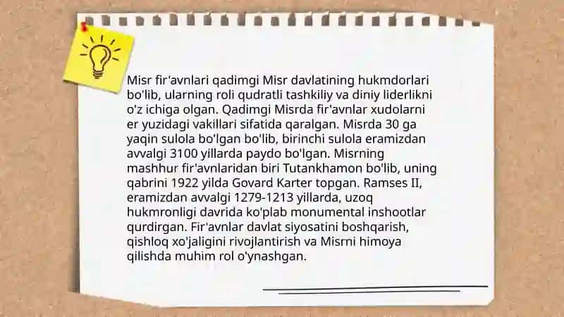 Qadimgi Misr va Bobilning davlati va huquqi 4