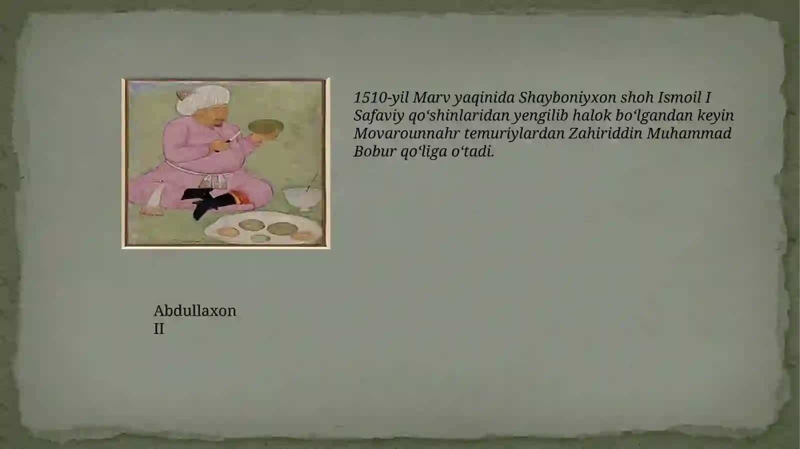 O’zbek xonliklari va milliyg’oya 4