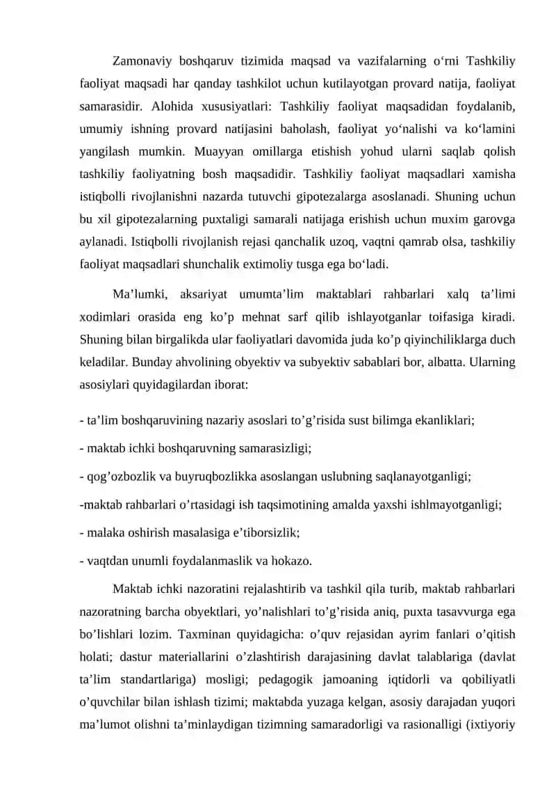 UMUM TA’LIM MAKTABLARIDA METODIK ISHLARNI TASHKIL ETISH VA BOSHQARISH 4