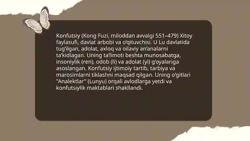 Konfutsiylik talimoti 4
