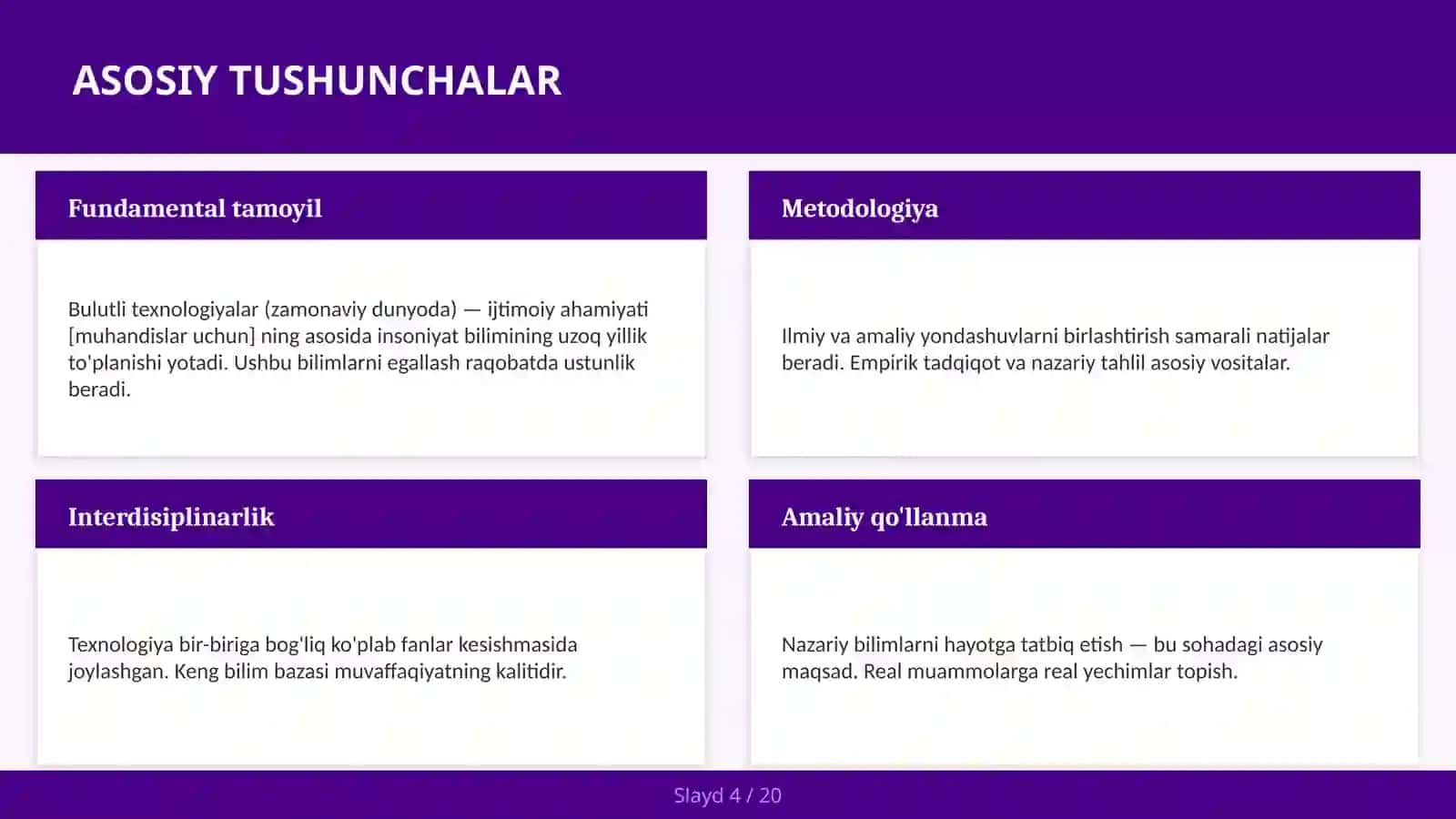 Bulutli texnologiyalar (zamonaviy dunyoda) — ijtimoiy ahamiyati [muhandislar uchun] 4