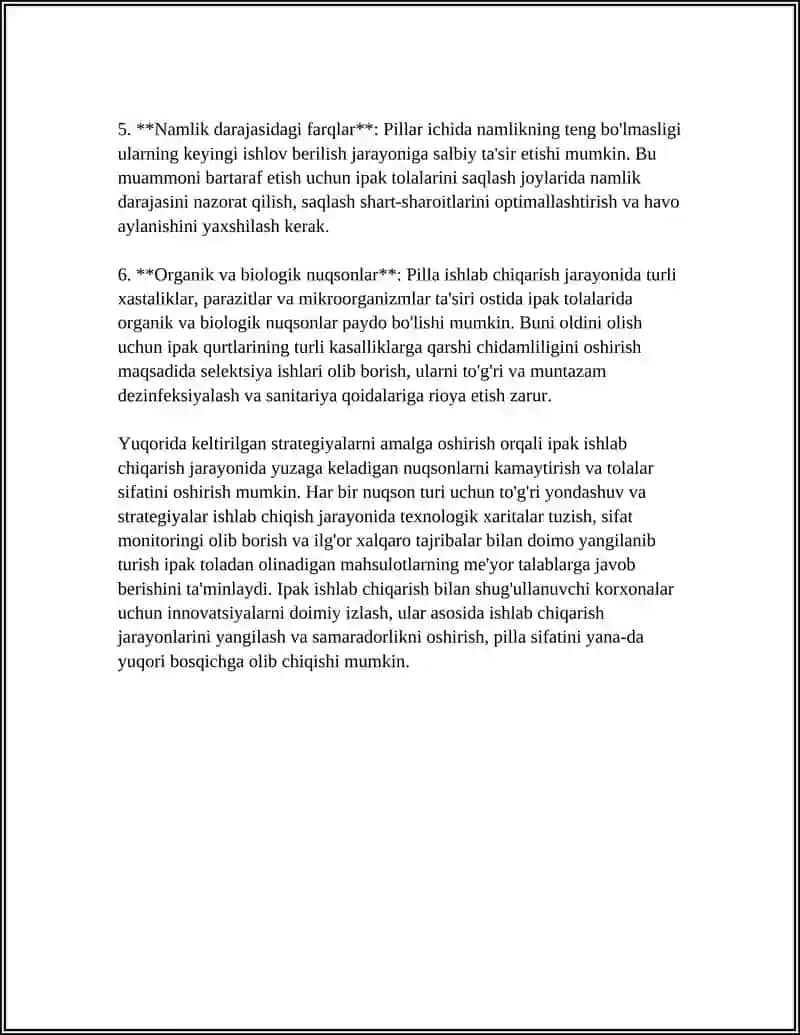 PILLADAGI NUQSONLARNI KAMAYTIRISH USULLARI 4