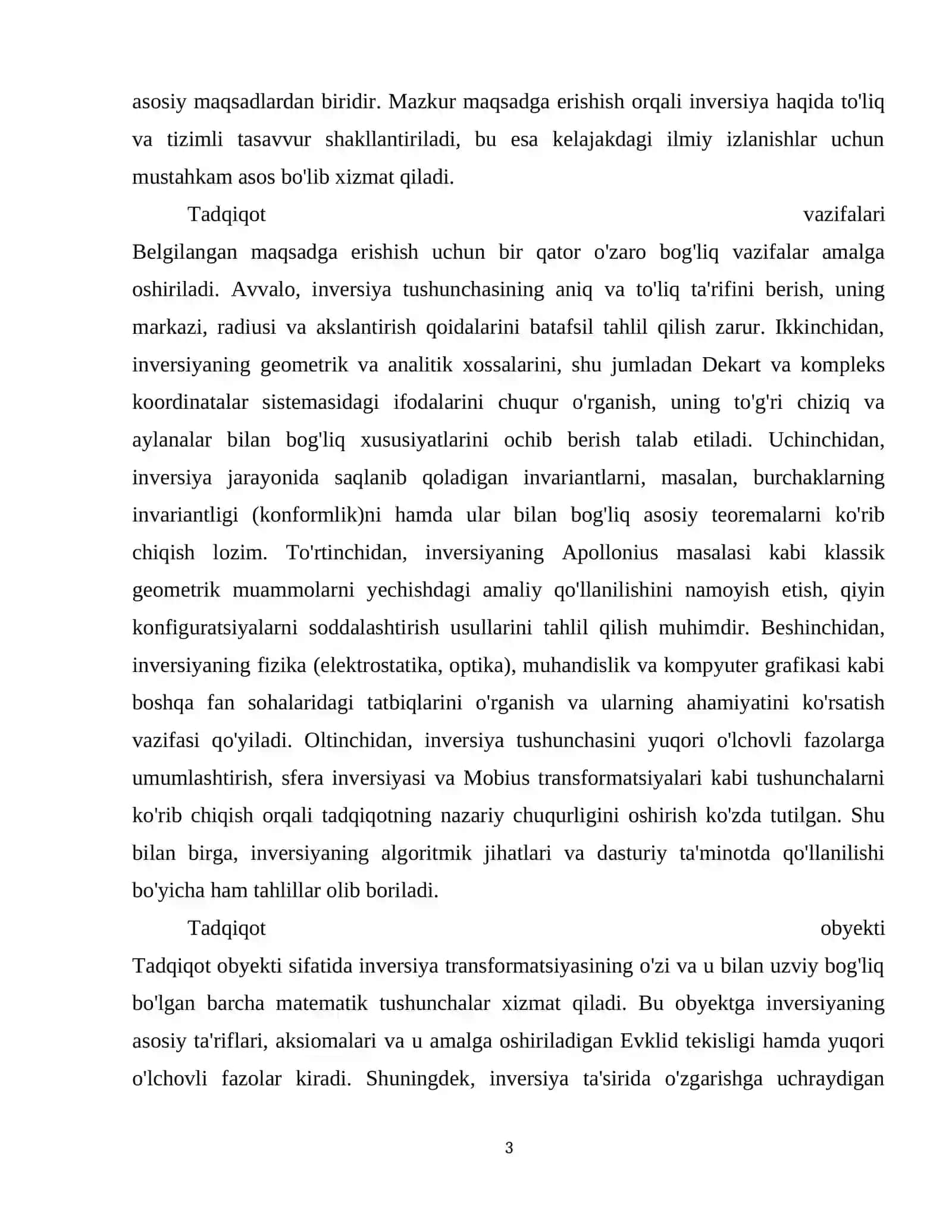 Inversiya va uning tatbiqlari 4