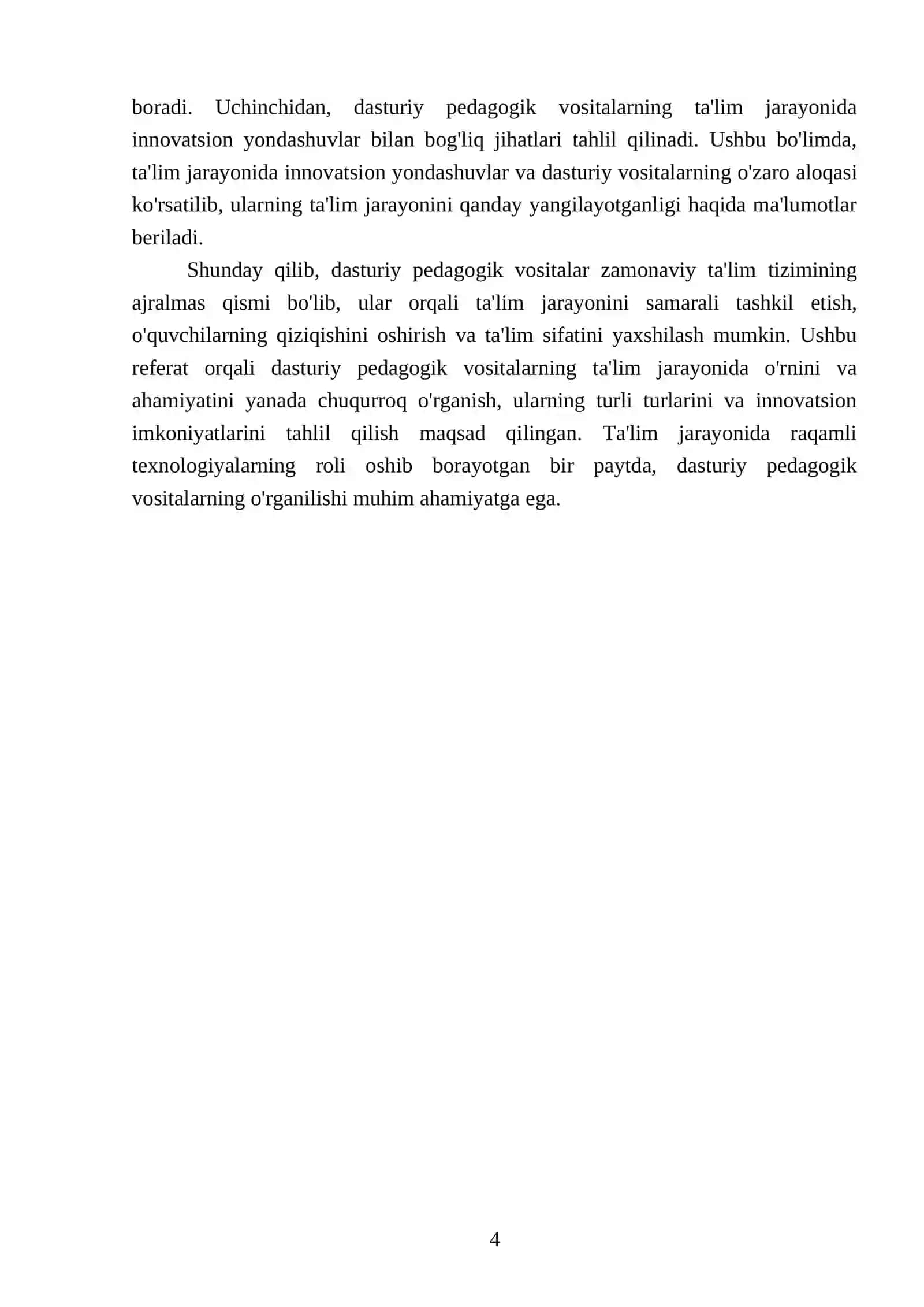 Dasturiy pedagogik vositalar 4