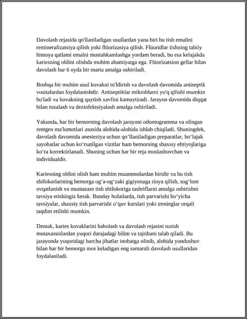 KARIES KOVAKLARINI CHARXLASH BLSQICHLARI VA USLUBLARI 4
