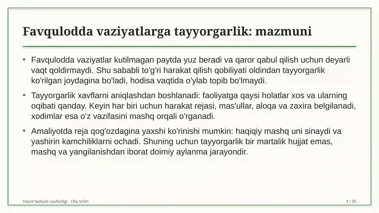 butik mehmonxonalarda favqulodda vaziyatlarga tayyorgarlik 6154 4