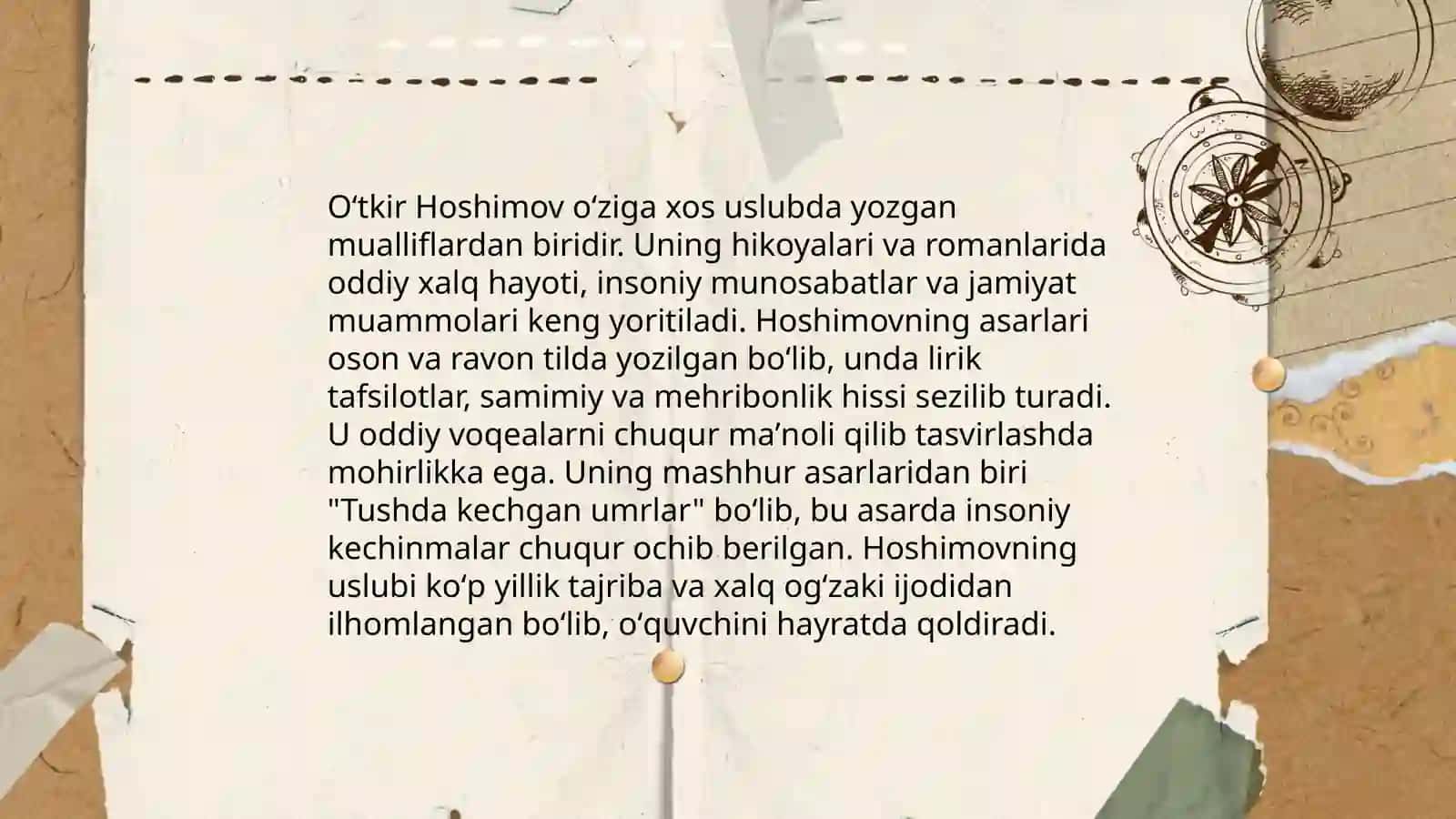 Asarning mavzusi va g‘oyaviy mazmuni 4