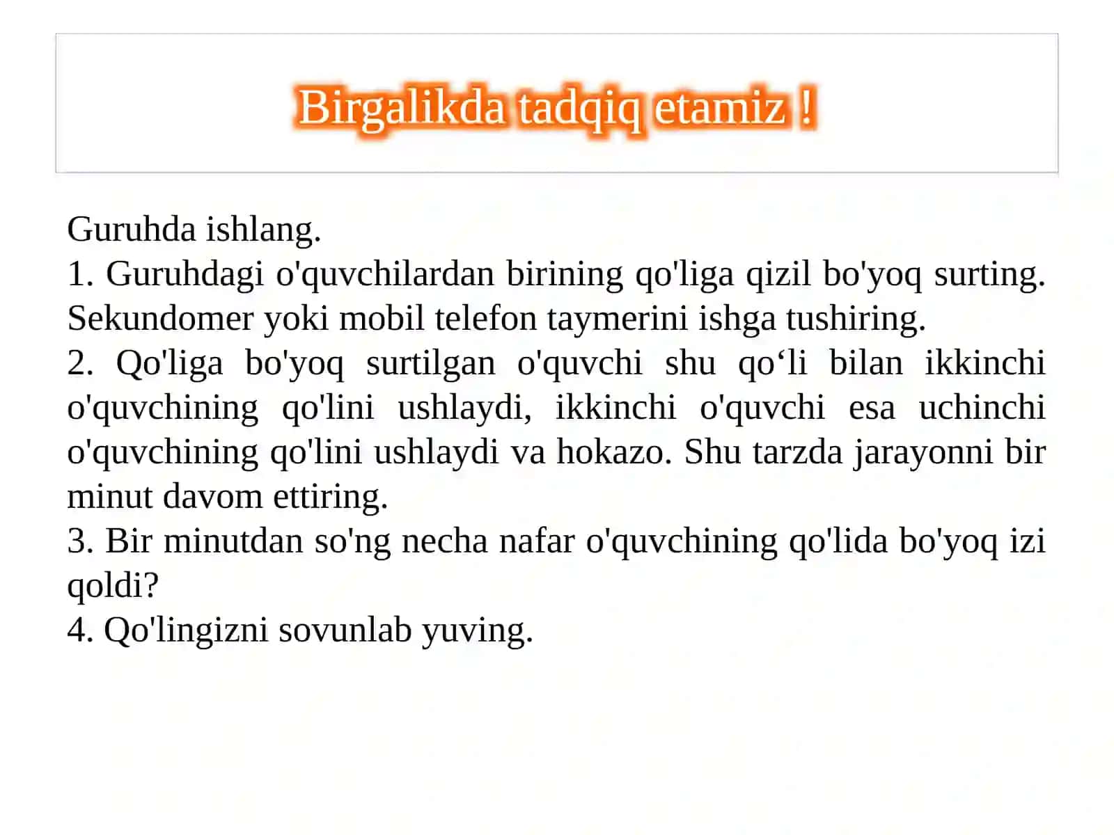 Yuqumli kasalliklar (6-sinf Tabiiy fandan dars ishlanma) 4