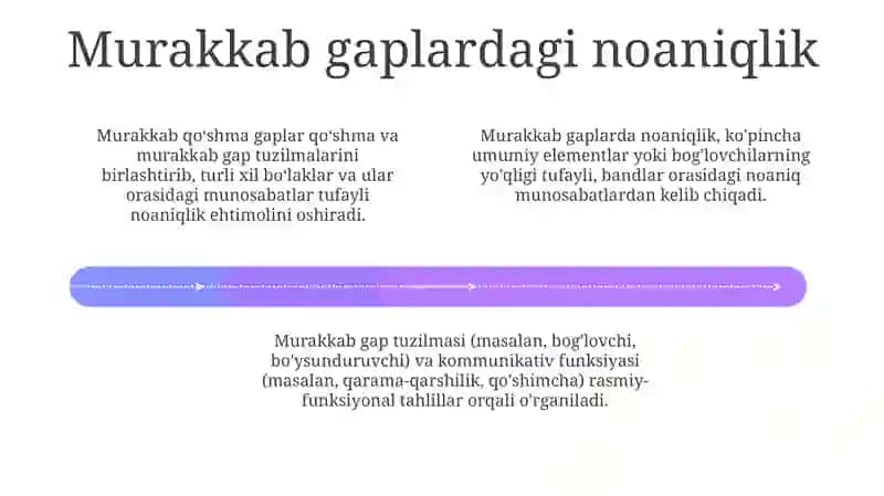 Qo'shma gaplar 4
