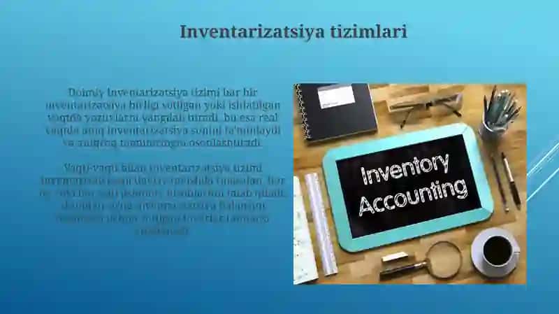 Inventarizatsiya hisobi va baholash 4