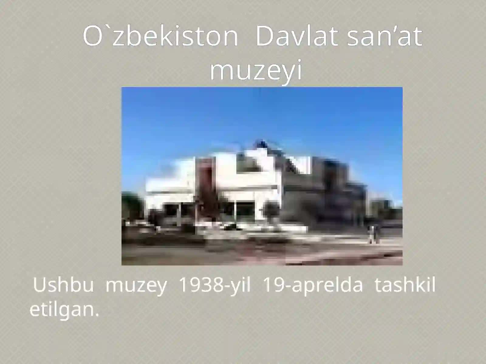 O`zbekiston Davlat tarixi muzeyi 4