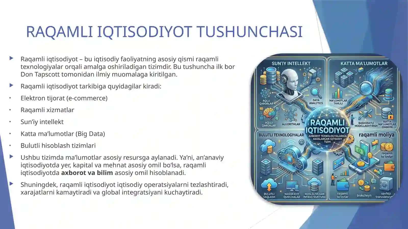 Raqamli iqtisodiyot va iqtisodiy o‘sish o‘rtasidagi o‘zaro bog‘liqlikni baholash 4