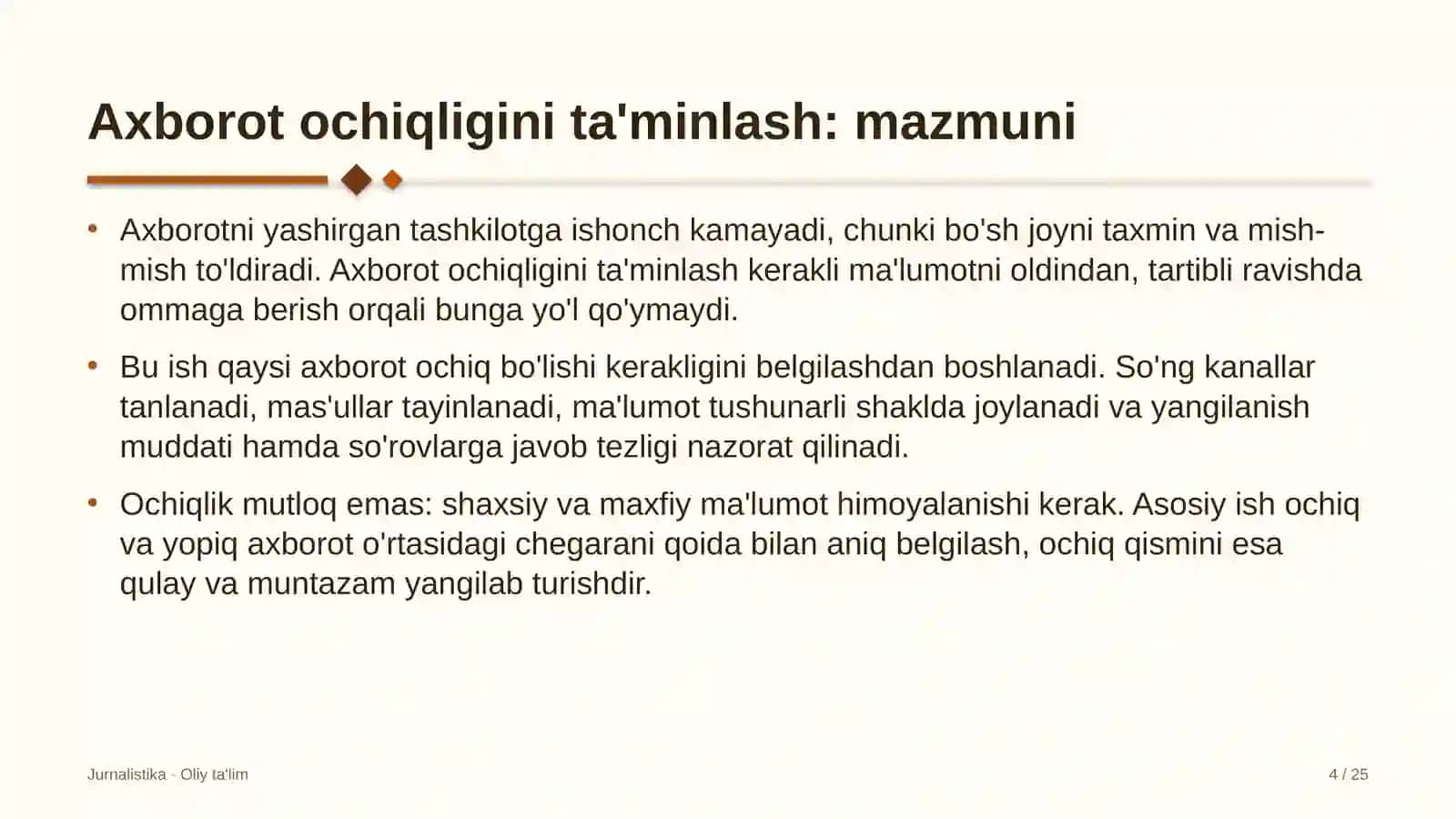 Davlat xaridlari tizimida axborot ochiqligini ta'minlash 4