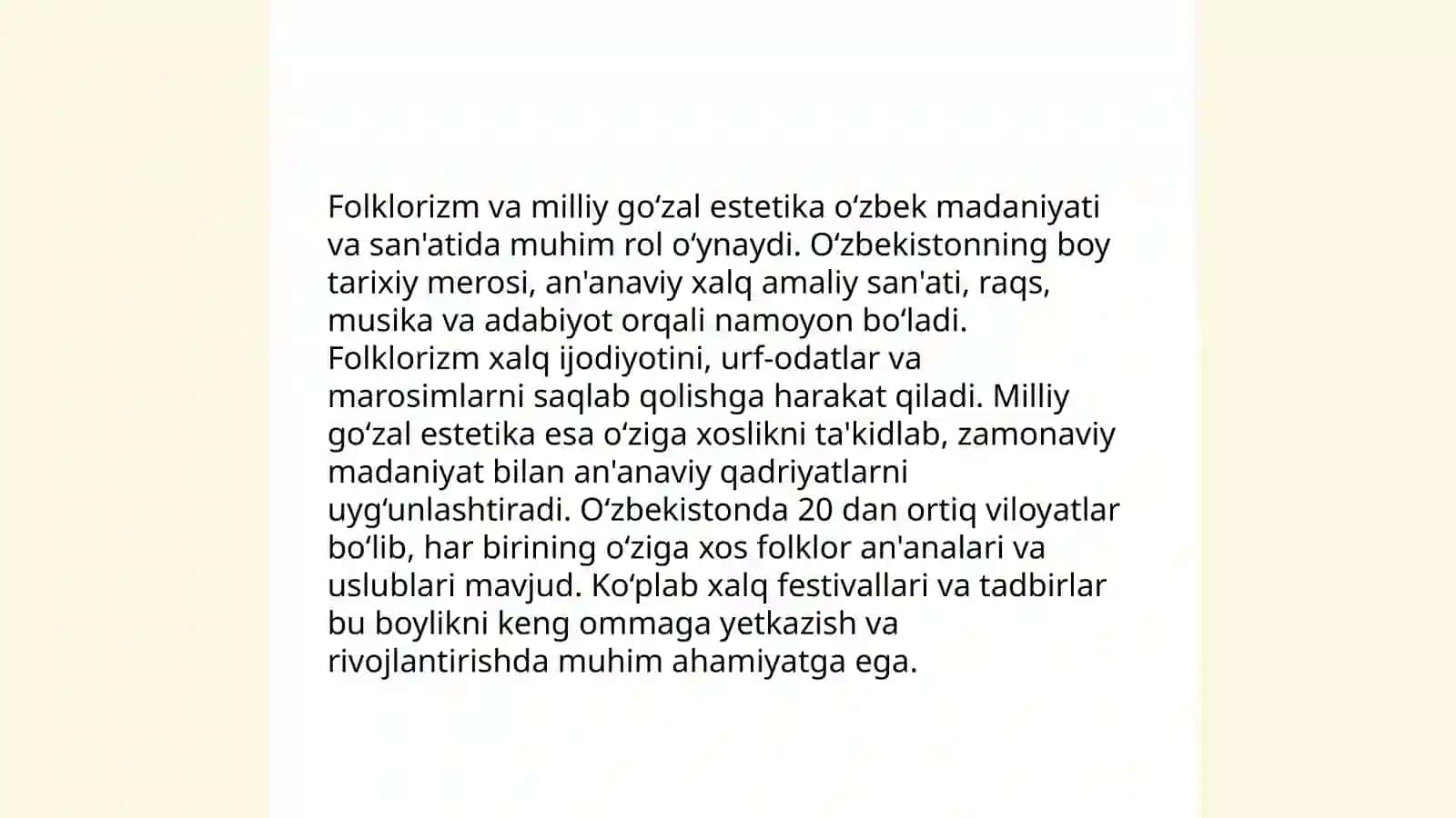 Folklor va badiiy adabiyot munosabatlari. Folklorizm tushunchasi 4