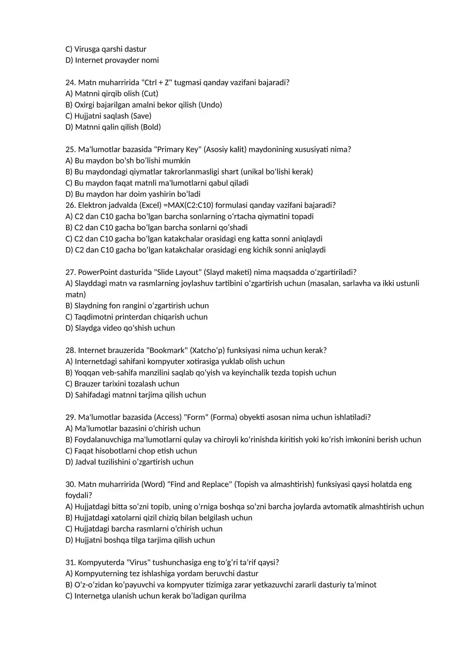 Informatika va AT 4