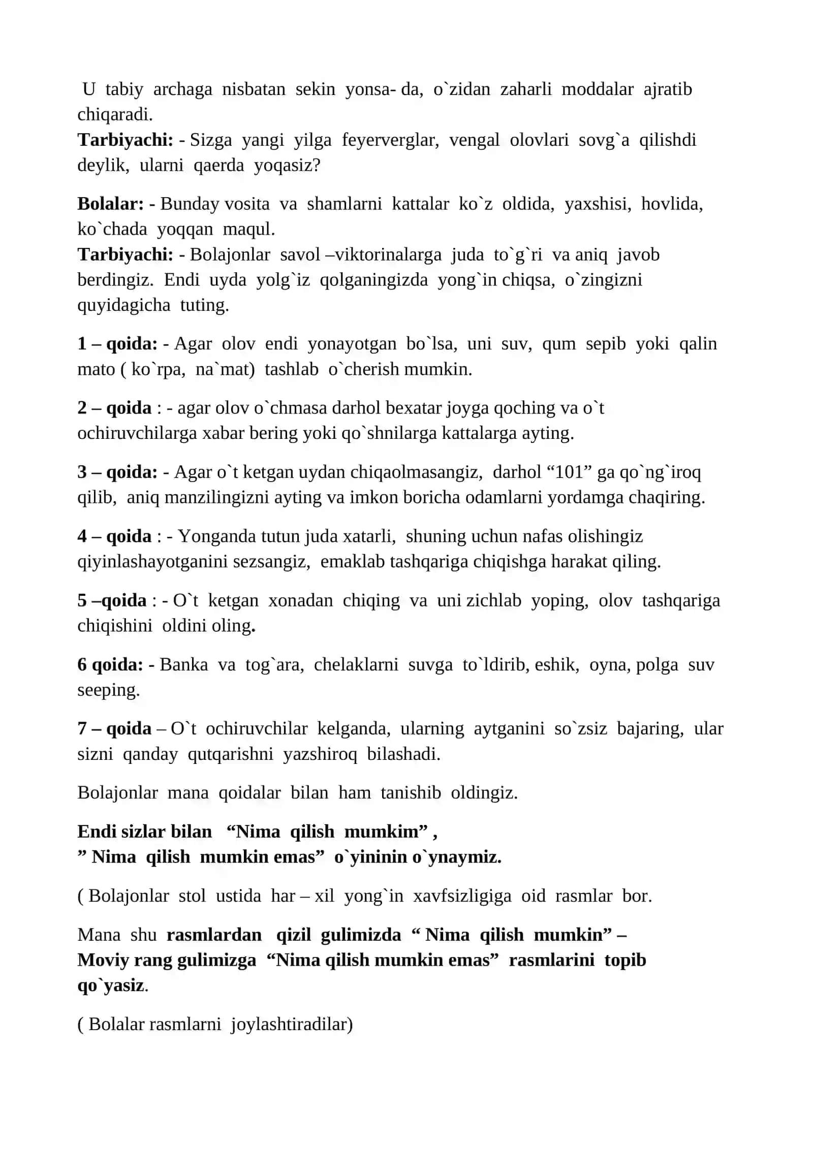 BOLA XAYOTI VA SOG`LIG`INI MUXOFAZA QILISH MAQSADIDA “YONG‘IN” KELIB CHIQISH SABABLARI NIMAGA OLIB KELADI? 4
