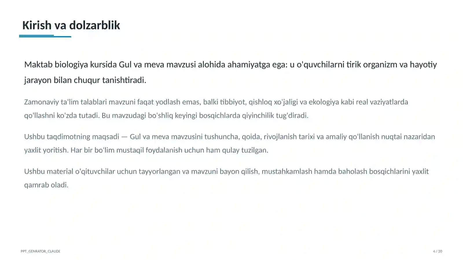Gul va meva (5-sinf) 4