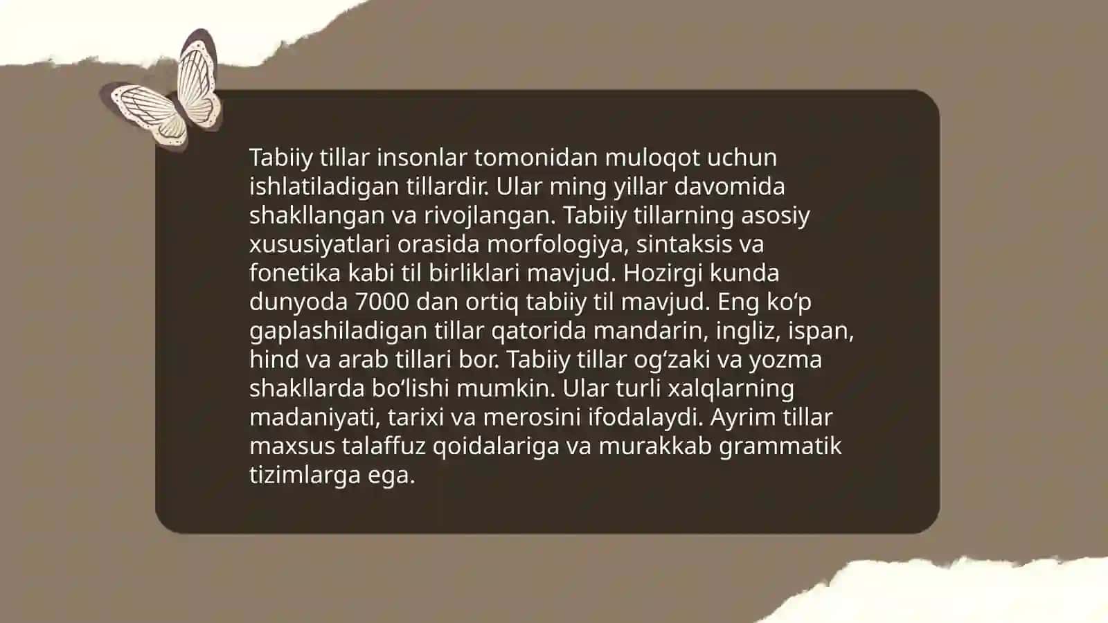 Til haqida umumiy malumot 4