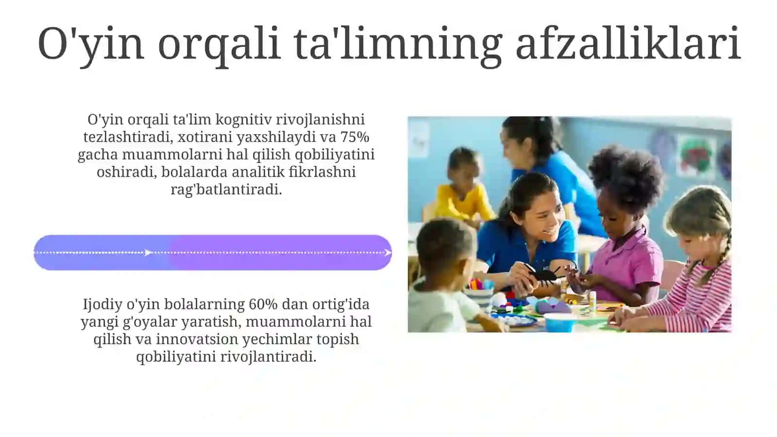 Maktabgacha ta'lim tashkikotida eng yaxshi oʻyin orqali ta'lim beruvchi tarbiyachi 4