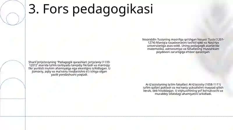 Ix - Xii Asrlar Sharq UygʻOnish Davrida Pedagogik Fikrlarning Rivojlanishi 4