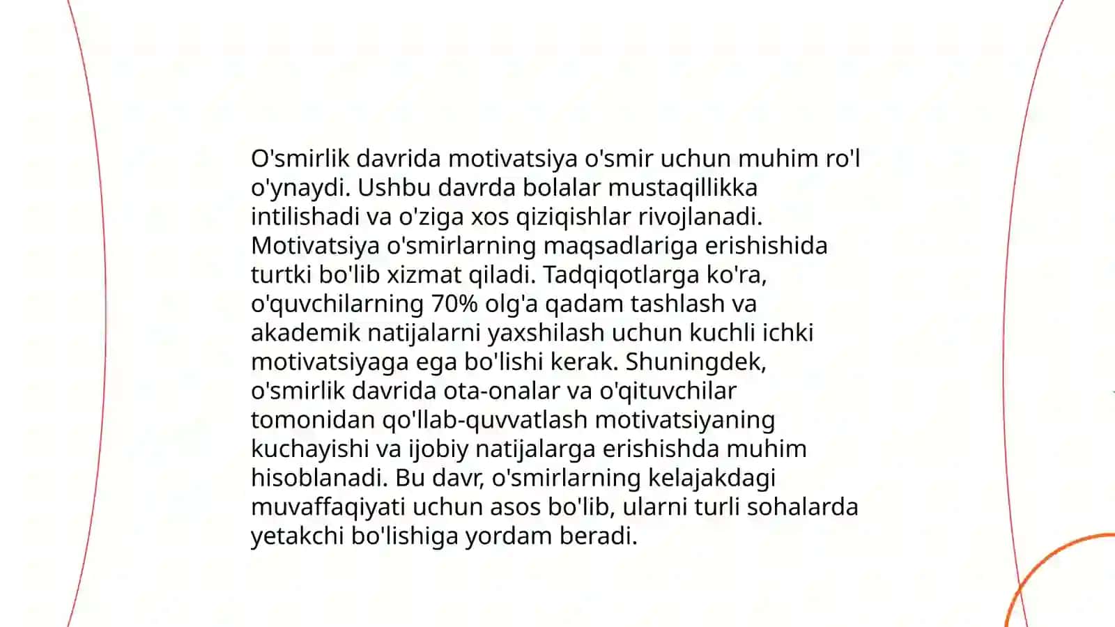 Bolalik davrida motivatsiya jarayonining axamiyati 4