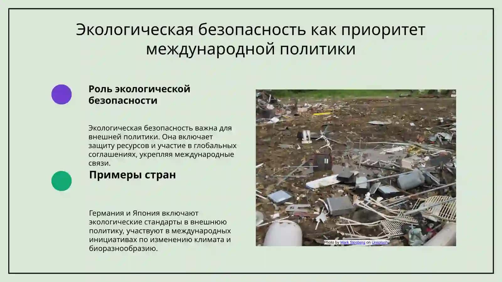 ЭКОЛОГИЯ И МЕЖДУНАРОДНЫЕ ОТНОШЕНИЯ 4