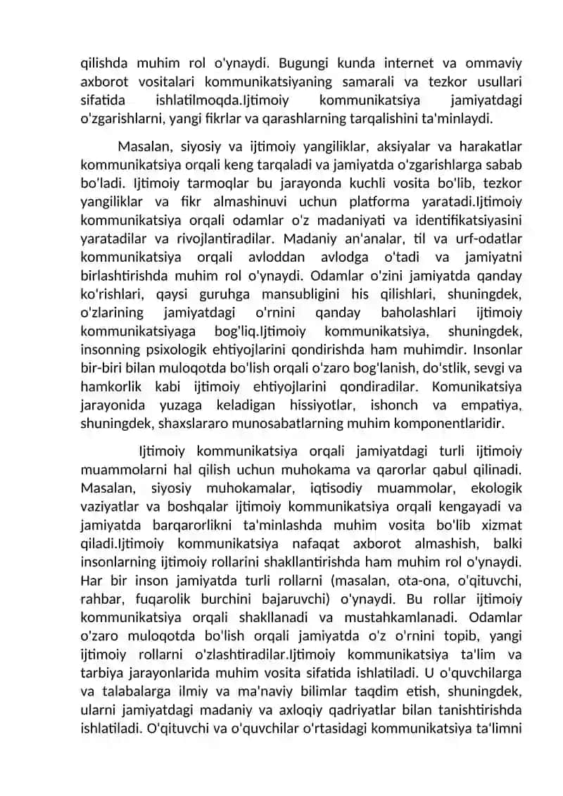 Ijtimoiy ishda kommunikatsiya. 4