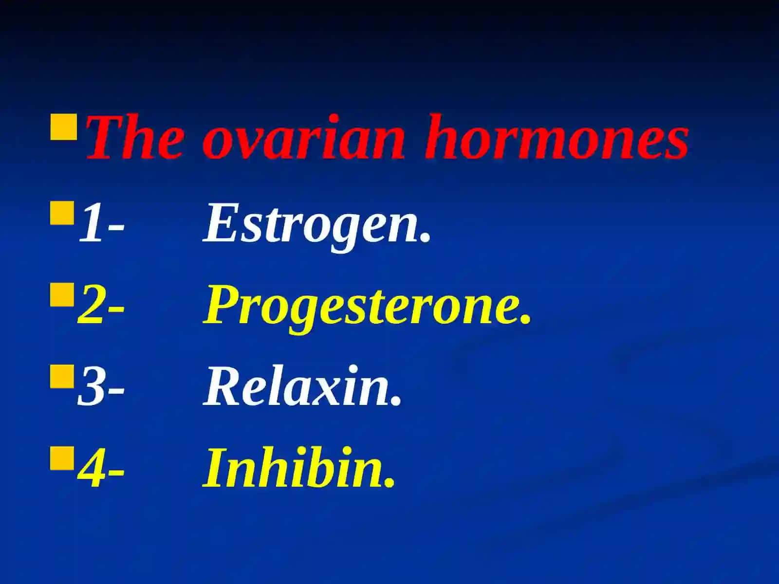 Funktsiyasi estrogen va progesteroonFunction of Estrogen and Progesterone 4