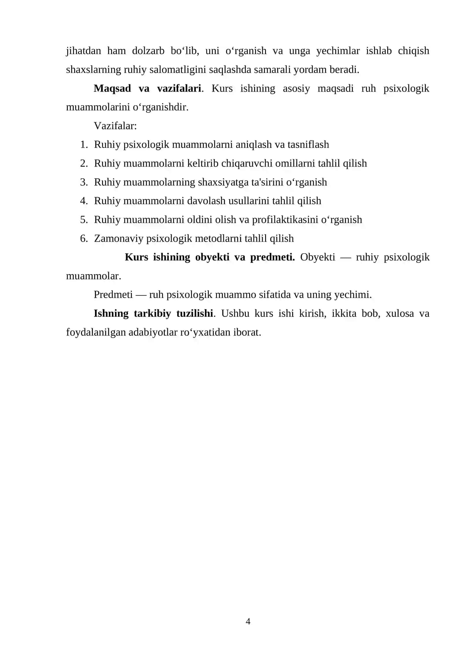 Ruh psixоlоgik muаmmо sifаtidа vа uning yechimi. 4