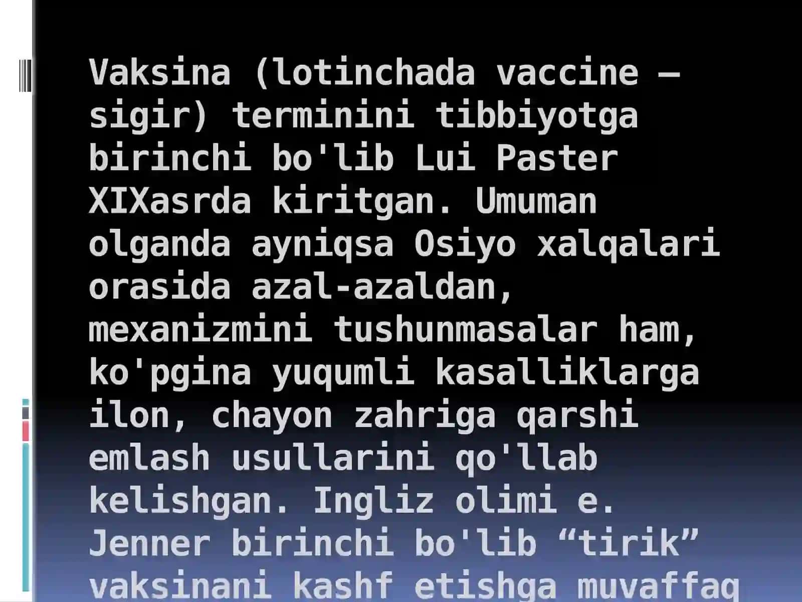VAKSINA VA VAKSINATSIYA 4