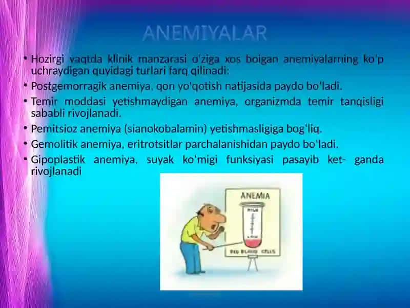 ANEMIYA SINDROMLARI 4