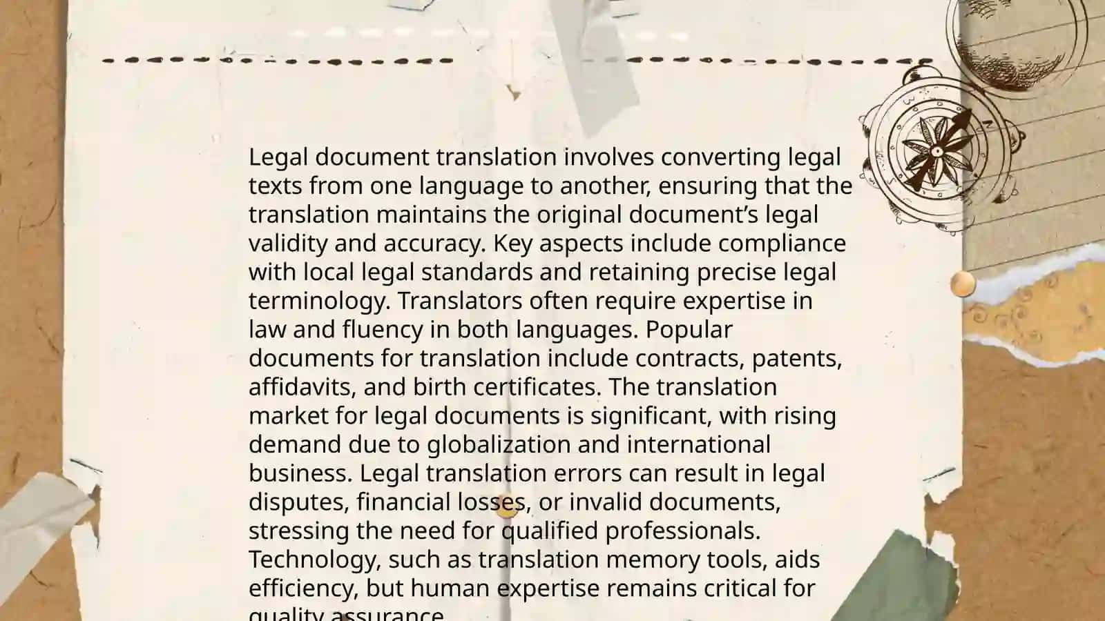 Translation of official text reports 4