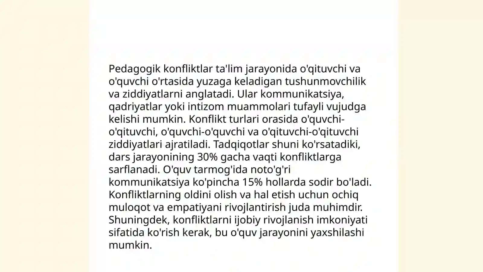 Nutqiy mahorat pedagogik konfliktlarni bartaraf etish manbai sifatida 4