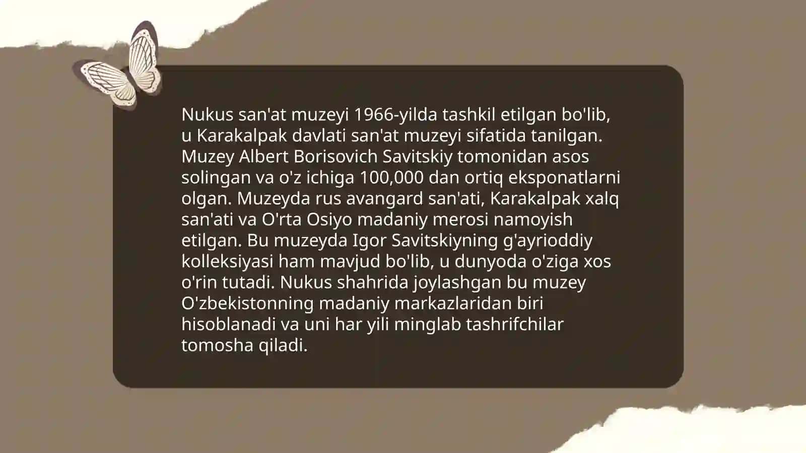 Savitskiy muzeyi tarixi 4