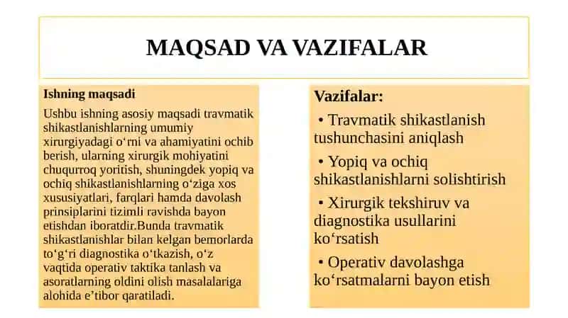 Travmatik shikastlanish asoslari 4