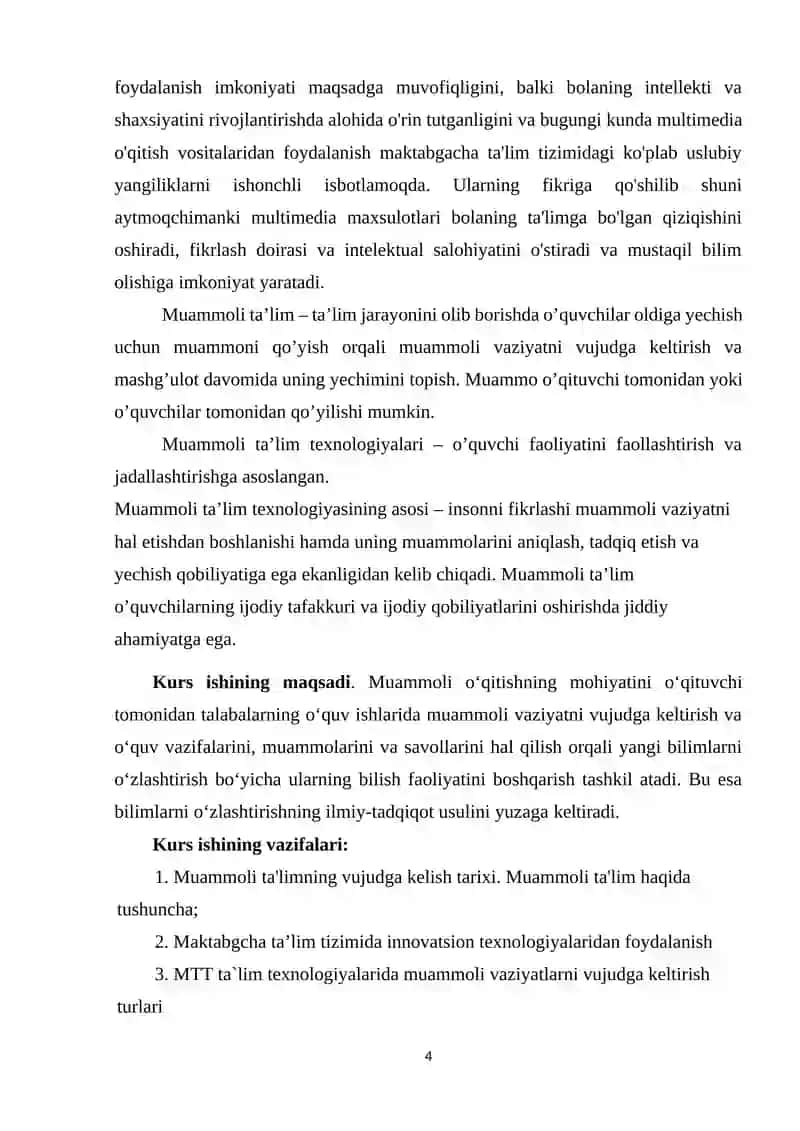TA`LIM TEXNOLOGIYASI MUAMMOLARINI TADQIQ ETUVCHI MUAMMOLAR 4