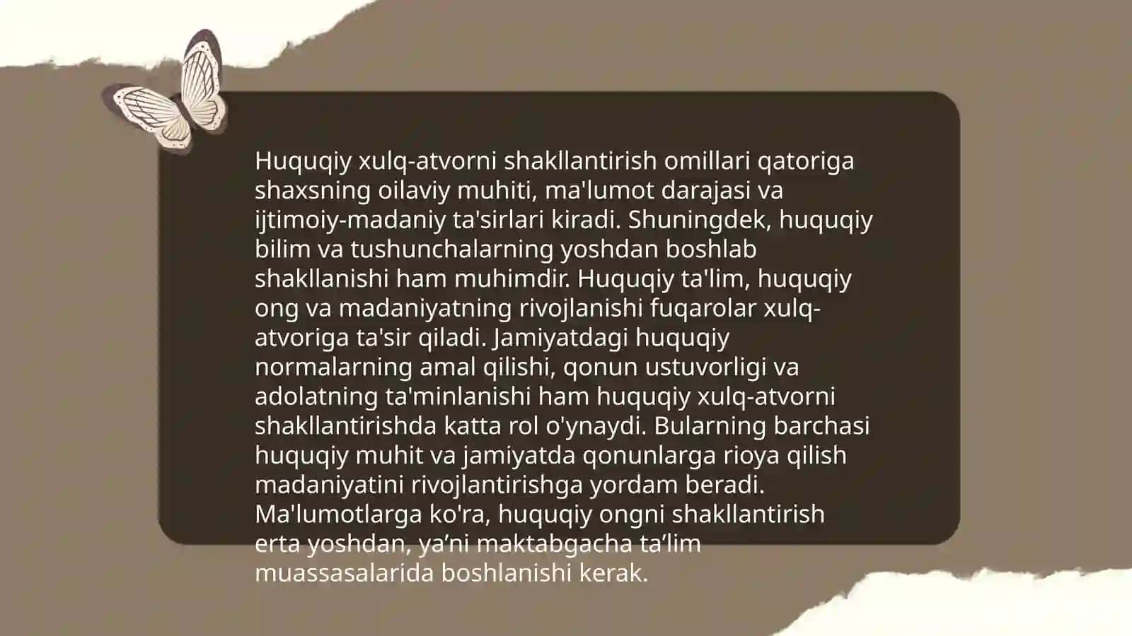 Huquqiy xulq-atvor 4